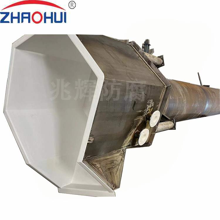 鋼襯塑異形儲罐 滾塑PE內(nèi)襯
